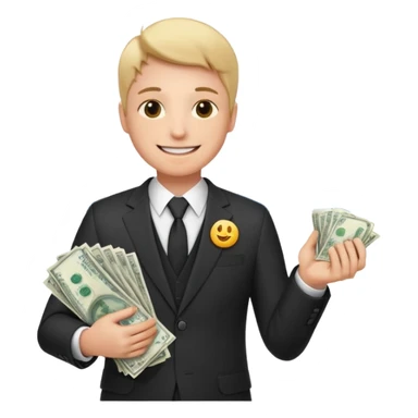 Corporate banking sales emoji sticker