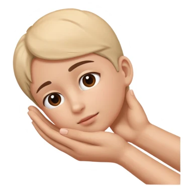 Toca na cabeça sticker