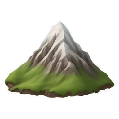 Mountain sticker