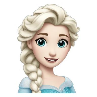 Elsa from Disney sticker