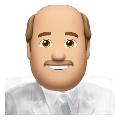 Kevin Malone and his chili sticker