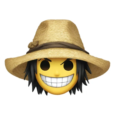 Strawhat from one piece sticker