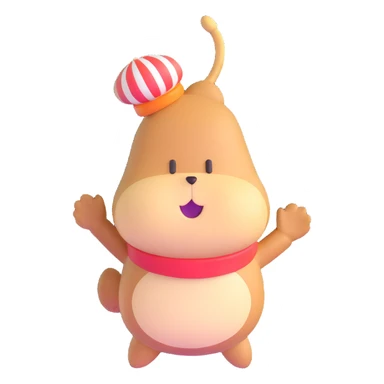 Sandy Cheeks from SpongeBob sticker