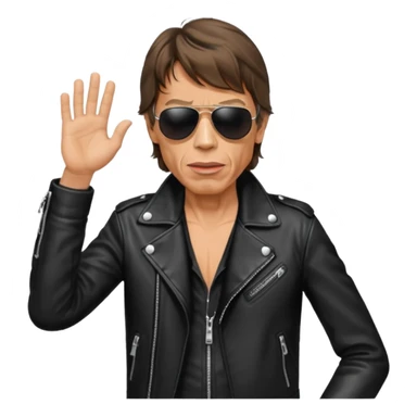 The Rolling Stones member sticker