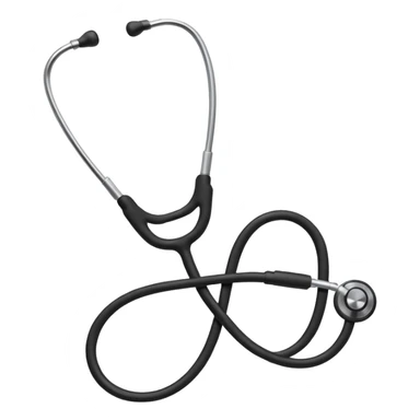 Stethoscope cartoon sticker