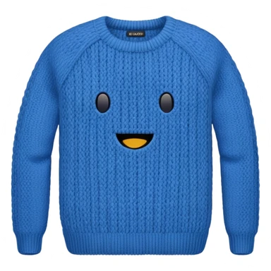 knitted garment sticker