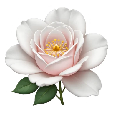 Rosa de porcelana flor sticker