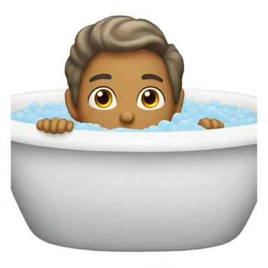 Bubble bath tub sticker