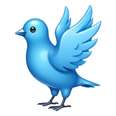 Blue Verified Twitter symbol  sticker