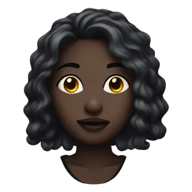 dark beauty with piercings sticker