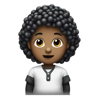 Baby blackberry sticker