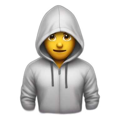 programmer with a hoodie sticker