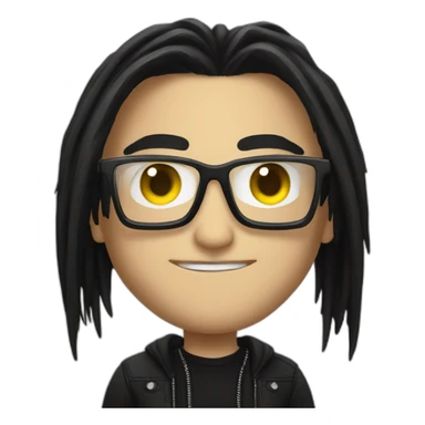 skrillex sticker
