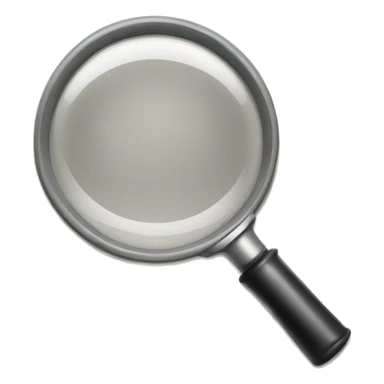 magnifying glass for stamp sticker