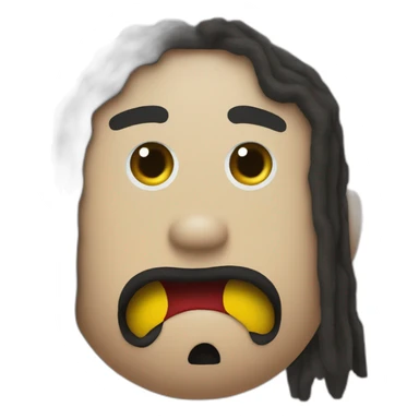 Pac man giga chad sticker