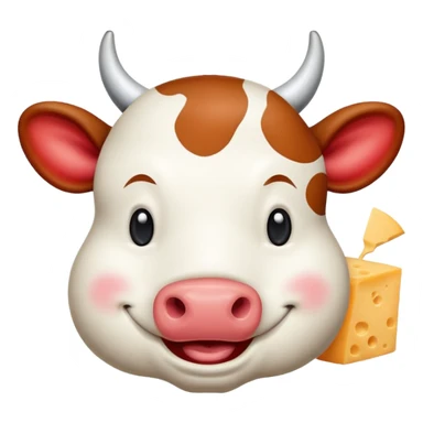 Laughing cow sticker
