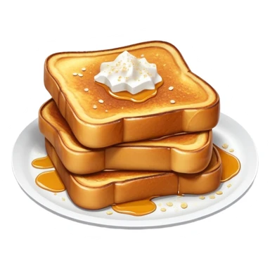 french toast sticker