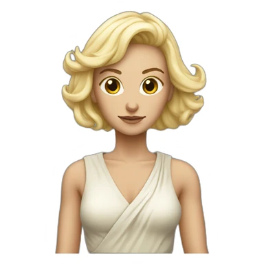 cosmic-jedi-shaved-blond sticker