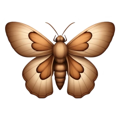 Moth sticker