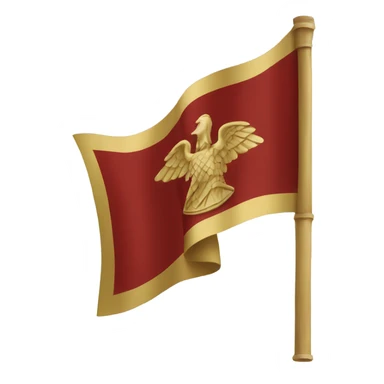 Roman Empire flag sticker