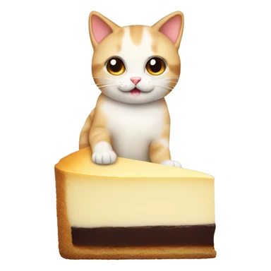 cheesecake cat sticker