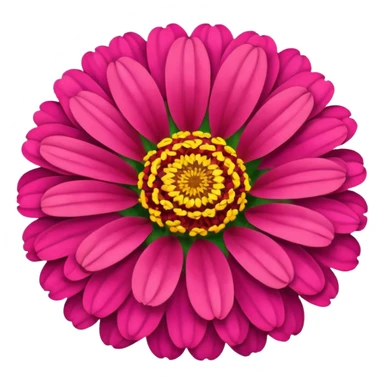 zinnia sticker