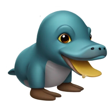 platypus in socks sticker