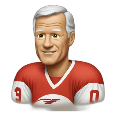gordie howe sticker