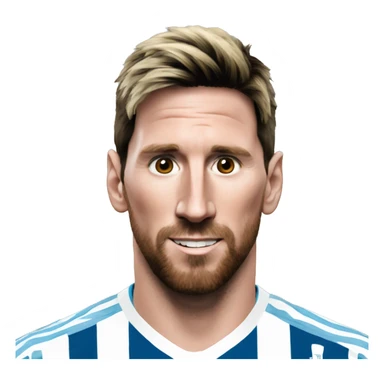 Messi A kiraly sticker