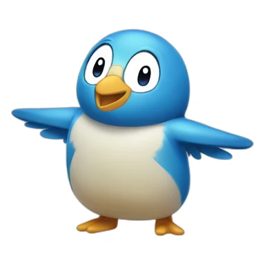 Piplup dabbing sticker