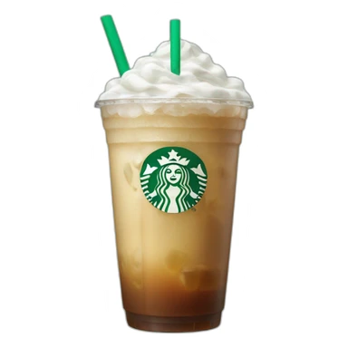 Starbucks iced drink sticker