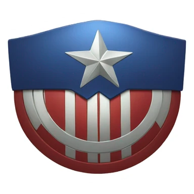 Capitan America escudo sticker