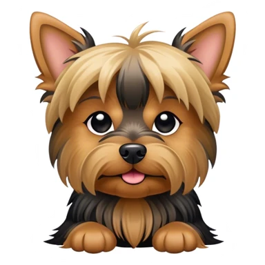 Yorkshire terrier dog sticker