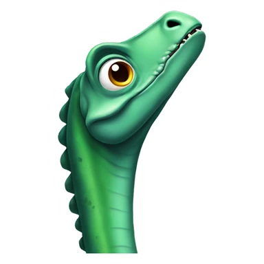 Long neck dinosaur  sticker
