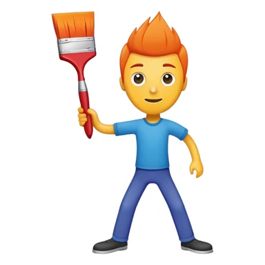 Paintbrush from Inanimate insanity￼ sticker