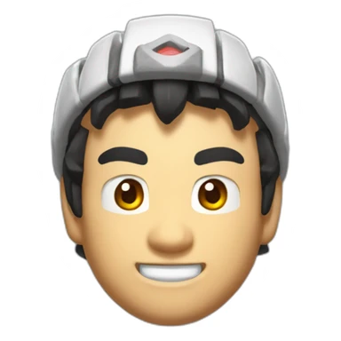 Ryu in  Mario kart sticker