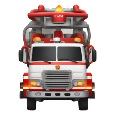 Firefighting car sticker