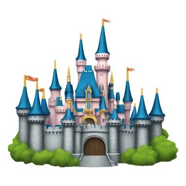 Disney World castle sticker