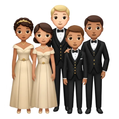 Bridgerton Family sticker