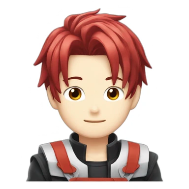 Shoto todoroki sticker