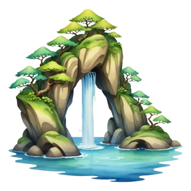 ombre chinoise bali sticker