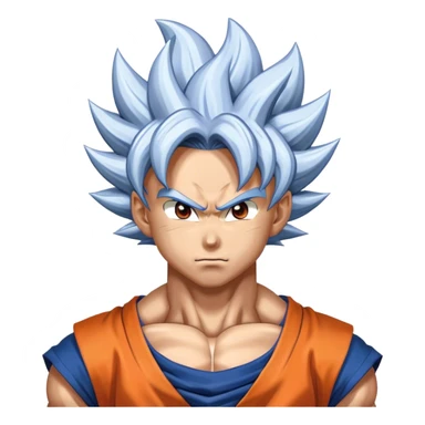 Goku super saiajin ultra instinto sticker
