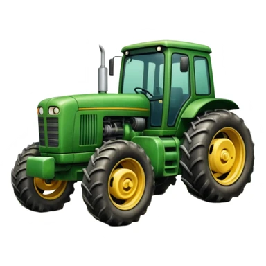 forest tractor sticker