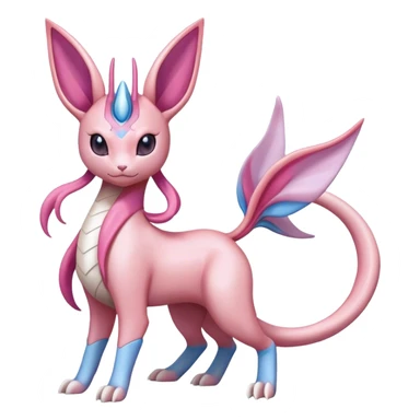 Milotic-Sylveon-Espeon-Dragonair-Pokémon full body sticker