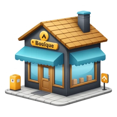 goods delivery point boutique sticker