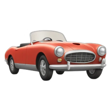 Voiture de course sticker