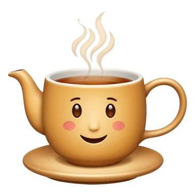 a cup of tea sticker