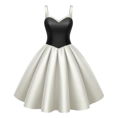 White short satin wedding dress sticker
