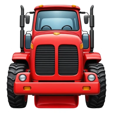 puedes crear unemojis de una tractomula sticker