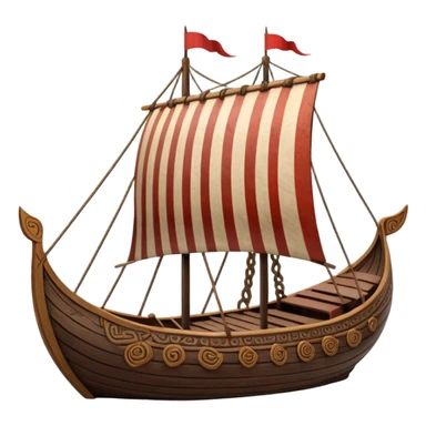 Viking Longship sticker